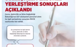Bakanlık 527 sözleşmeli personel alım takvimini duyurdu
