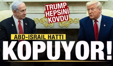 ABD-İsrail hattı kopuyor! Trump hepsini kovdu
