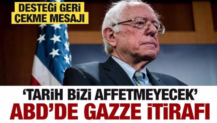 ABD’den Gazze itirafı: Tarih bizi affetmeyecek! Netanyahu’ya destek bitmeli