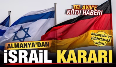 Almanya’dan son dakika İsrail duyurusu! Tel Aviv’e kötü haber