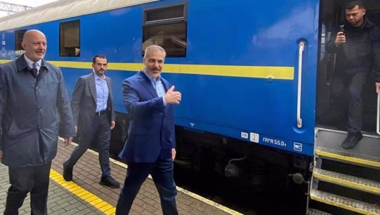 Bakan Fidan, Kiev’e gidiyor! Polonya’dan trenle hareket etti