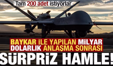 Baykar ile yapılan milyar dolarlık anlaşma sonrası sürpriz hamle! 200 adet istiyorlar…