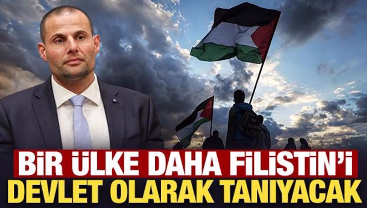 Bir ülke daha Filistin’i devlet olarak tanıyacağını duyurdu