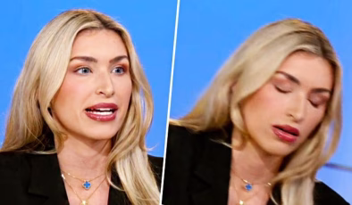 Canlı yayında bayılıp yere yığıldı