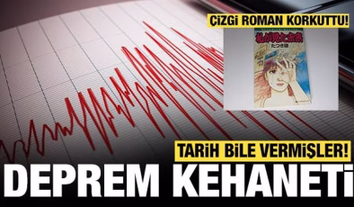 Çizgi romanda korkutan deprem kehaneti: Tarihi bile verdiler!