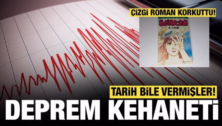 Çizgi romanda korkutan deprem kehaneti: Tarihi bile verdiler!