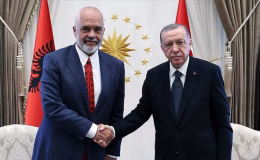 Cumhurbaşkanı Erdoğan ve Rama arasında görüşme