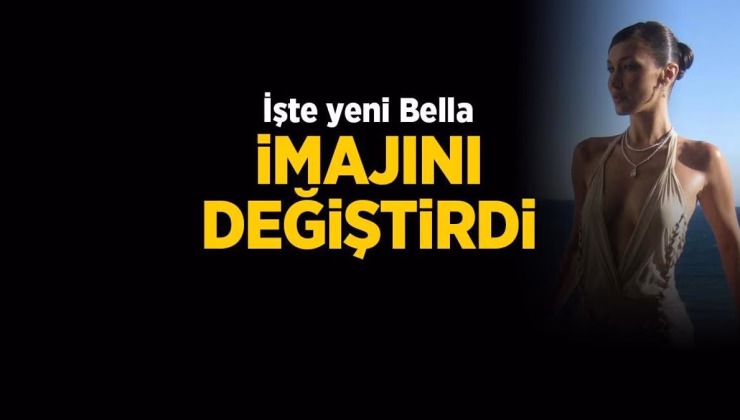 Dünyaca ünlü model Bella Hadid imaj değişikliğine gitti! İşte yeni saçları