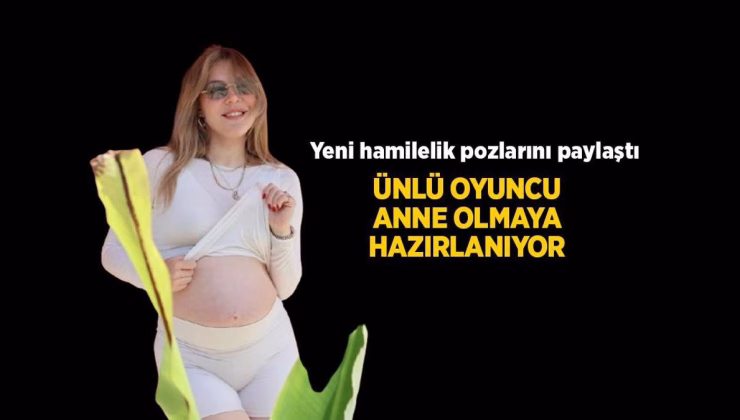 Ege Kökenli yeni hamilelik pozlarını Instagram’dan paylaştı!