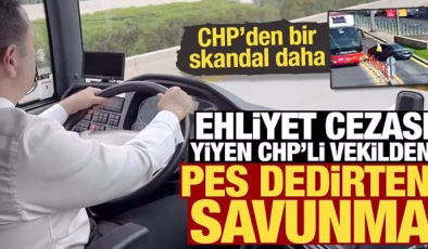 Ehliyetsiz otobüs kullanan CHP Milletvekili Akdoğan’a para cezası! Özrü kabahatinden büyük