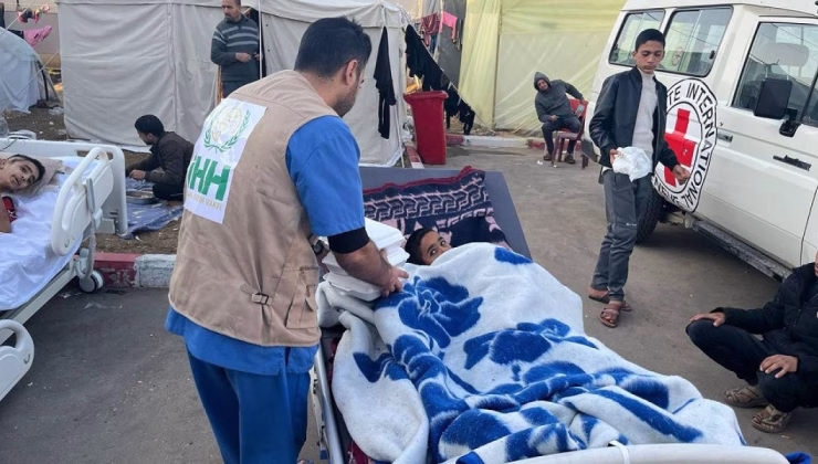 Gazze’de binden fazla sağlık çalışanı şehit oldu