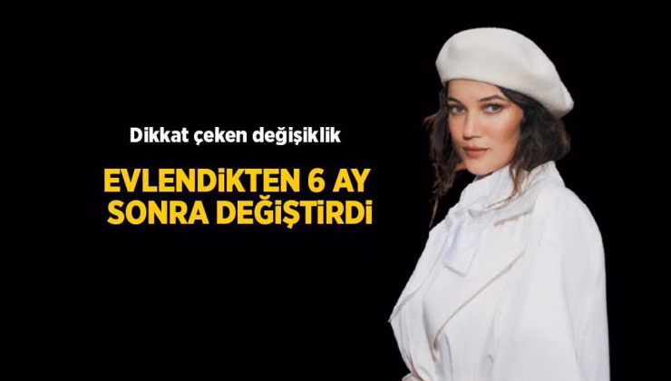 Haberler: Pınar Deniz evlendikten 6 ay sonra Instagram’daki soyadını değiştirdi