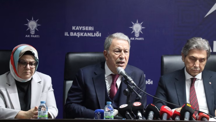 Hulusi Akar’dan PKK’nın feshiyle ilgili açıklama