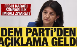 İmralı’yı ziyaret eden DEM Parti’den açıklama