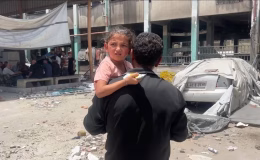 İsrail’in saldırısından kurtulan minik kız: Ateşin üzerinde yürümek zorunda kaldım