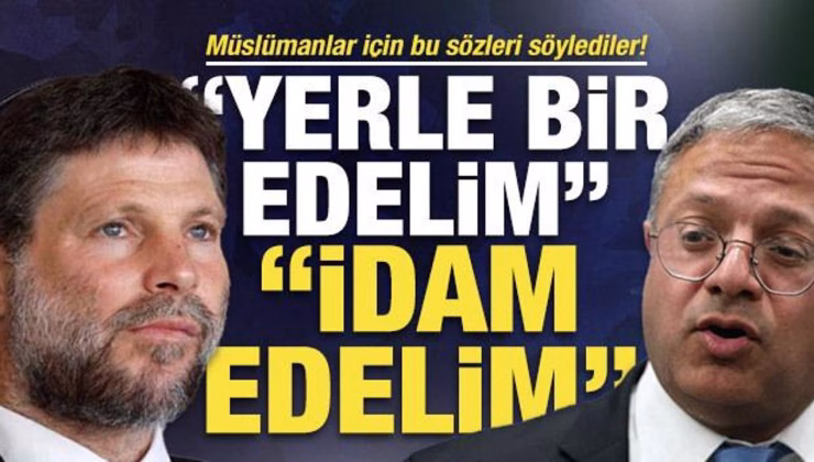 İsrailli Bakan Smotrich: Batı Şeria da Gazze gibi yerle bir edilmeli