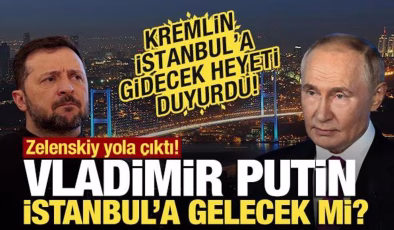 Kremlin duyurdu! Putin İstanbul’a gelmeyecek