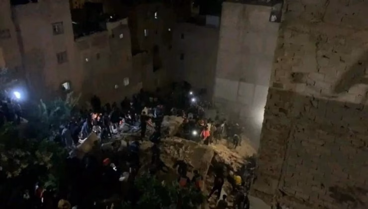 Kuzey Afrika’da yıkılan apartmanda kalanlardan kahreden haber geldi