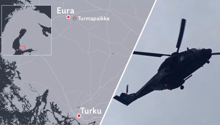 Kuzey Avrupa ülkesinde iki helikopter çarpıştı: 5 ölü
