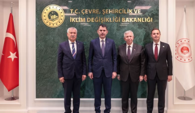 Mansur Yavaş, Zeydan Karalar ve Ahmet Akın’dan Bakan Kurum’a ziyaret! İlk açıklama geldi