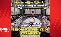 MGK toplantısında terörsüz Türkiye vurgusu
