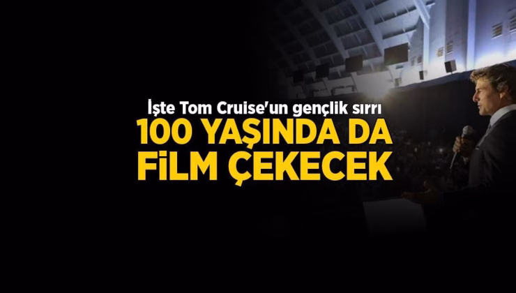 Ne yaşlanıyor ne değişiyor! 100 yaşında da film çekecek: İşte Tom Cruise’un gençlik sırrı