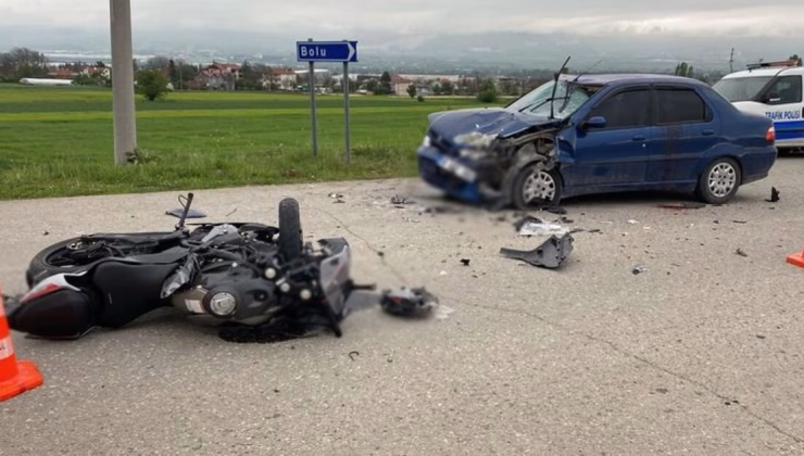 Otomobille motosiklet çarpıştı: 2’si ağır 6 yaralı – Güncel haberler