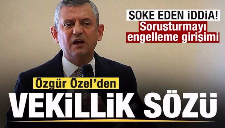 ‘Özgür Özel’ iddiası: Susarsanız sizi vekil yaparım