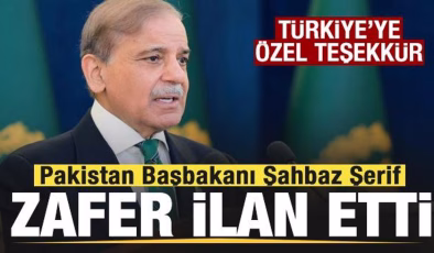 Pakistan zafer ilan etti! Şahbaz Şerif’ten Türkiye’ye özel teşekkür