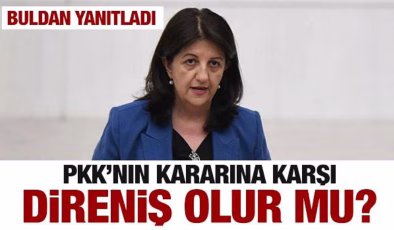 PKK’nın silah bırakma kararına direnenler olur mu? Pervin Buldan’dan net açıklama