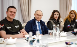 Putin, Kursk bölgesini ziyaret etti