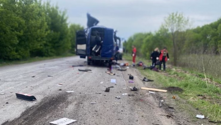 Rusya otobüs vurdu! Çok sayıda ölü var