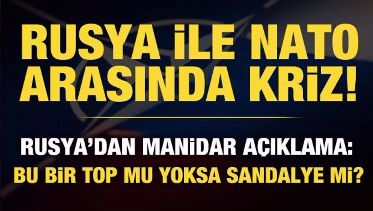 Rusya’dan NATO’ya sert tepki!
