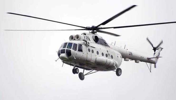 Rusya’nın Oryol bölgesinde helikopter düştü