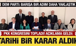 Son Dakika: PKK kongresini topladığını duyurdu! DEM Parti’den yeni açıklama