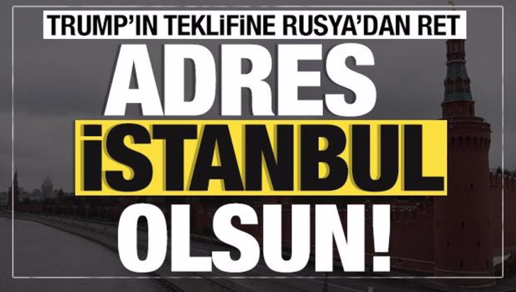 Son dakika… Kremlin’den flaş müzakere açıklaması! ‘Adres İstanbul olsun’