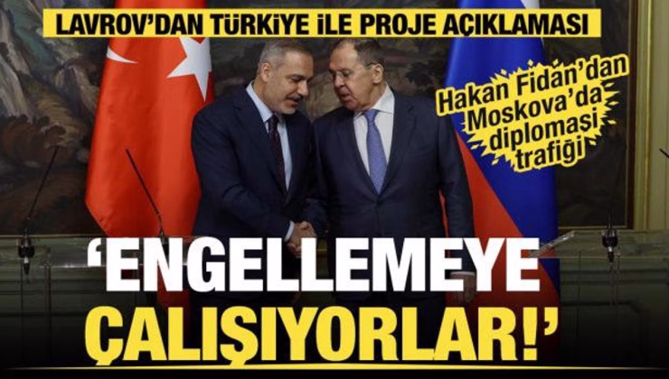 Son dakika…Fidan ve Lavrov ortak basın toplantısında konuştu