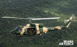 Sri Lanka’da helikopter yere çakıldı… Kazada 6 kişi öldü!
