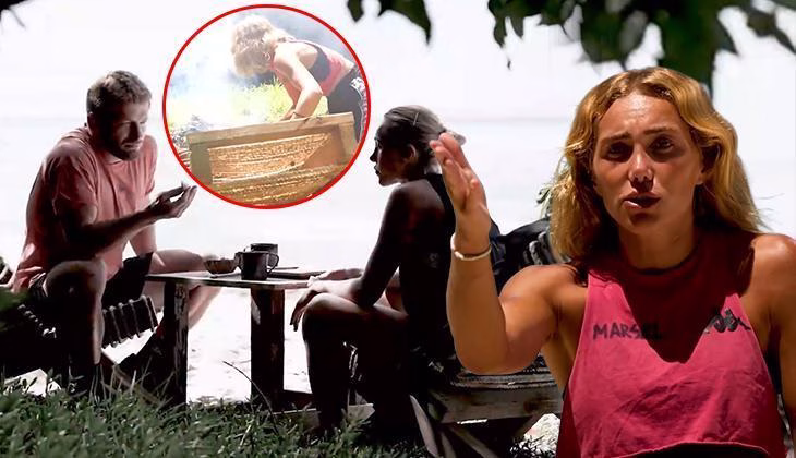 SURVIVOR HABERLERİ | Survivor Meryem çılgına döndü! Adada her şeyi ateşe verdi, arkadaşları şaşkınlıkla izledi