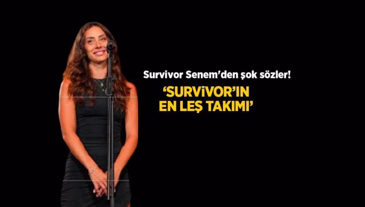 Survivor haberleri: Survivor Senem Genç’ten Gönüllüler takımına şok sözler! ‘Survivor tarihinin açık ara en leş takımı’