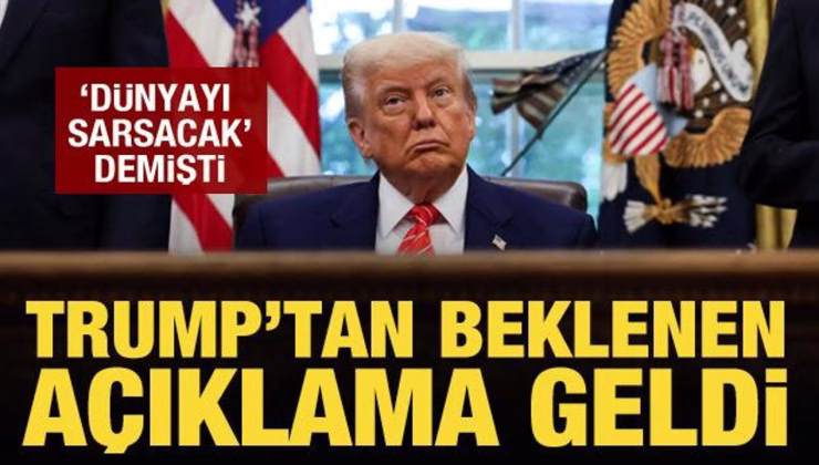 Trump: İngiltere ile çığır açan bir anlaşma yaptık