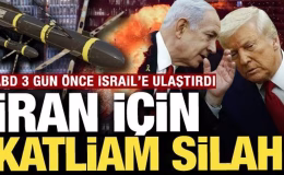 ABD desteği ile İran’a saldırdı! İsrail hükümetine Trump’tan füze teslimi