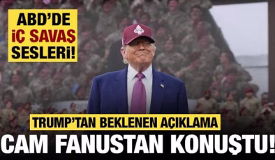 ABD’de iç savaş sesleri: Trump kurşun geçirmez cam fanustan konuştu!