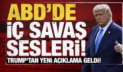 ABD’de iç savaş sesleri: Trump’tan yeni açıklama geldi!