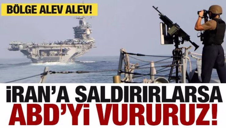 ABD’ye büyük tehdit: Savaşa dahil olurlarsa saldıracağız!