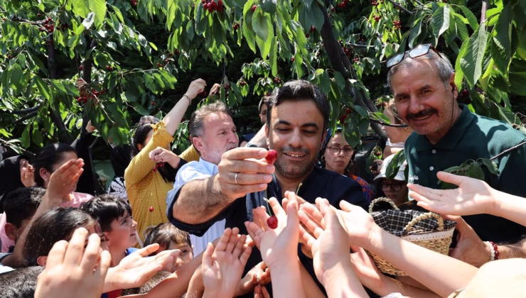 Bağcılarlılar Kiraz Festivali’nde coştu