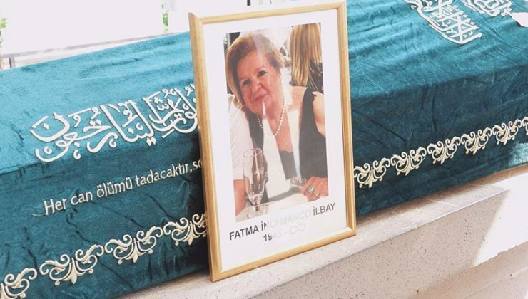 Barış Manço’nun kardeşi İnci İlbay son yolculuğuna uğurlandı