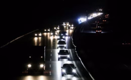 Bayram tatili dönüşü trafik yoğunluğu başladı