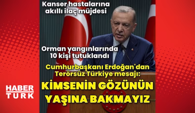 Cumhurbaşkanı Recep Tayyip Erdoğan'dan açıklamalar