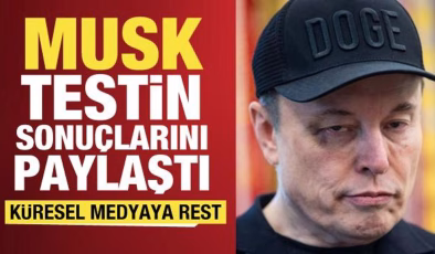 Elon Musk, test sonucunu paylaştı! İki küresel medya devine meydan okudu